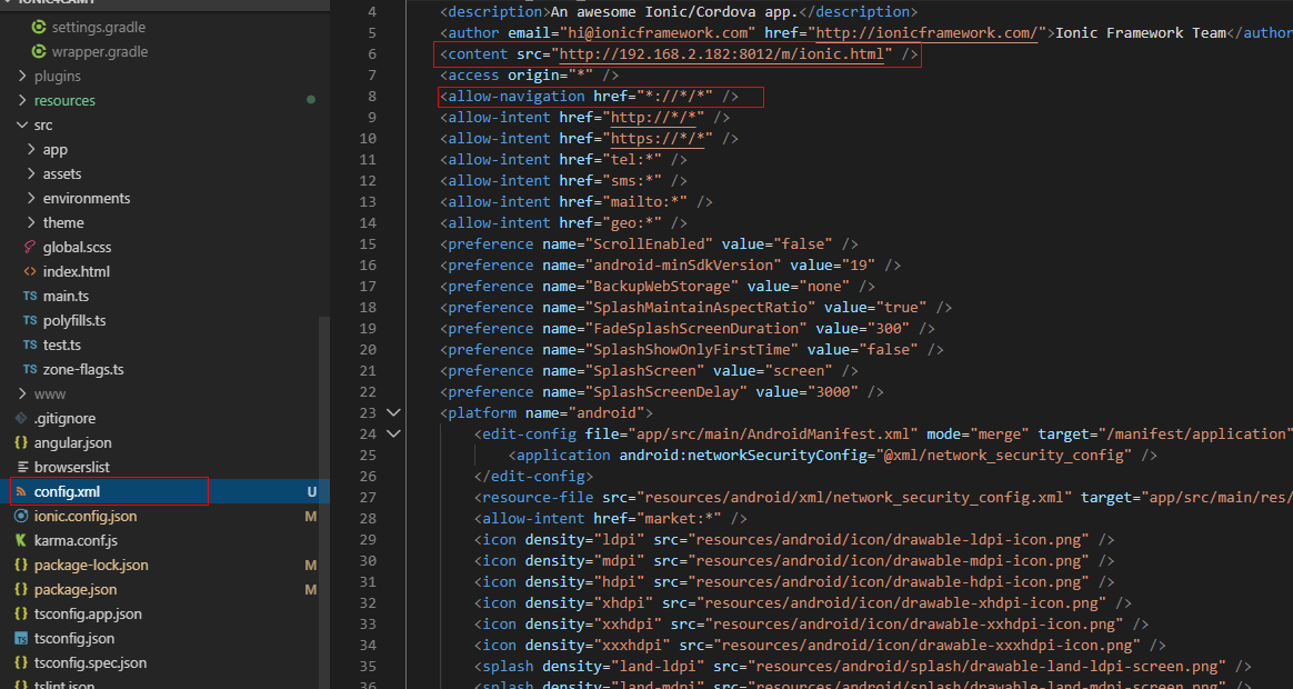 config.xml